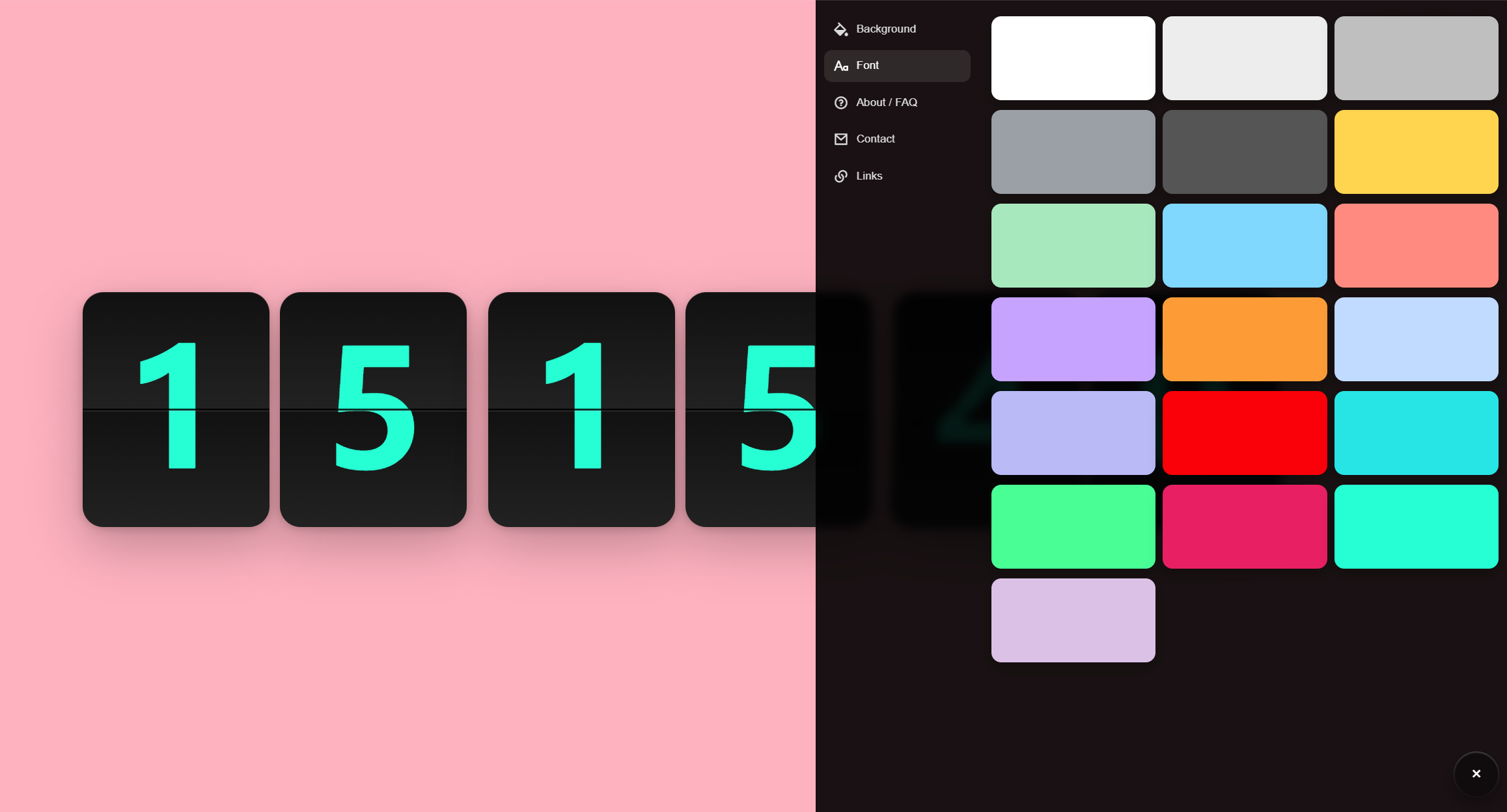 FlipClock.info-在线翻页时钟工具-第5张图片-内求网