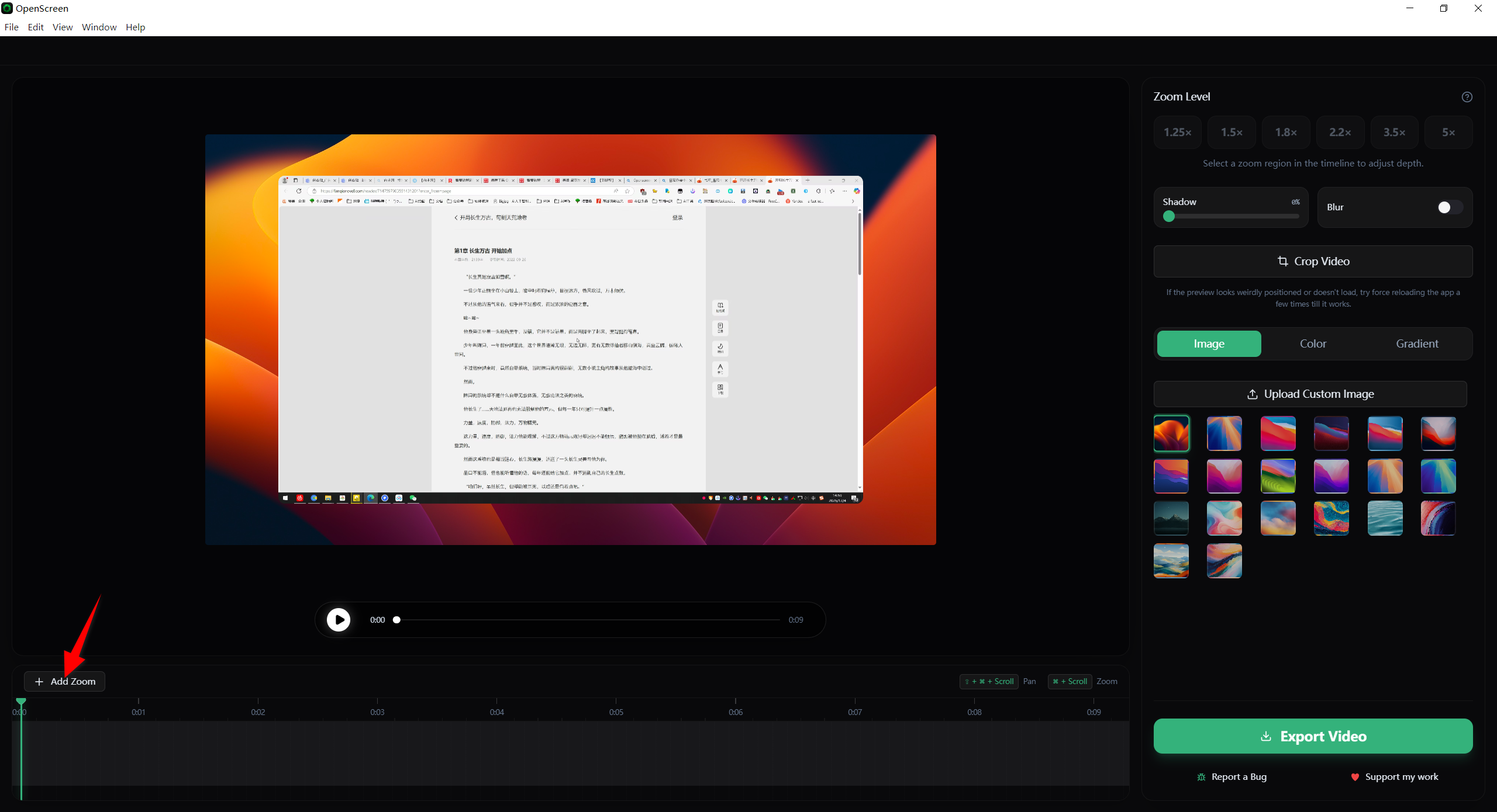Openscreen v1.0.0，支持局部放大的录屏工具-第5张图片-内求网